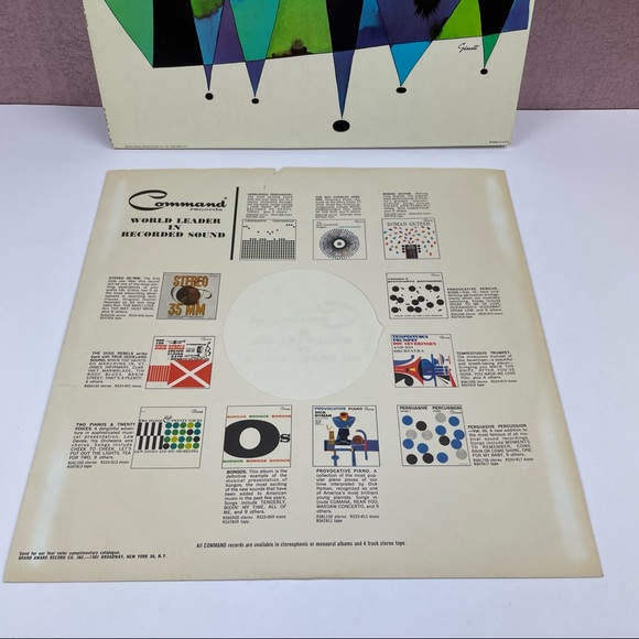 Vintage The Ray Charles Singers Command Performances Vinyl Music Record - Picture 4 of 6